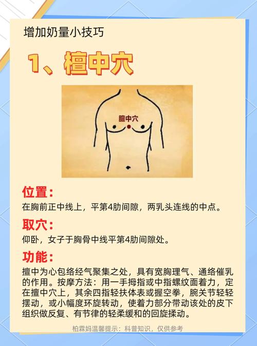 按摩什么穴位出奶水