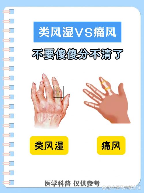 痛风病与风湿病的区别