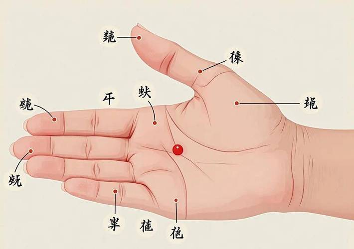 食指与拇指中间穴位