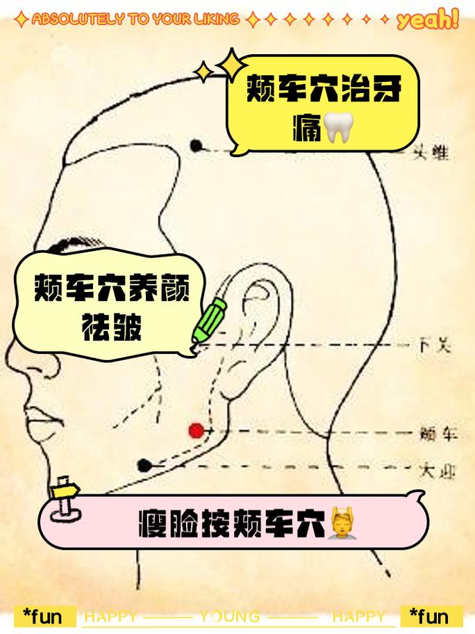 下巴的穴位怎样进针