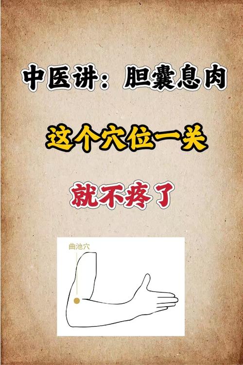 胆结石按压穴位止痛