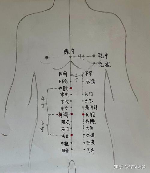 肚脐周围疼针灸穴位