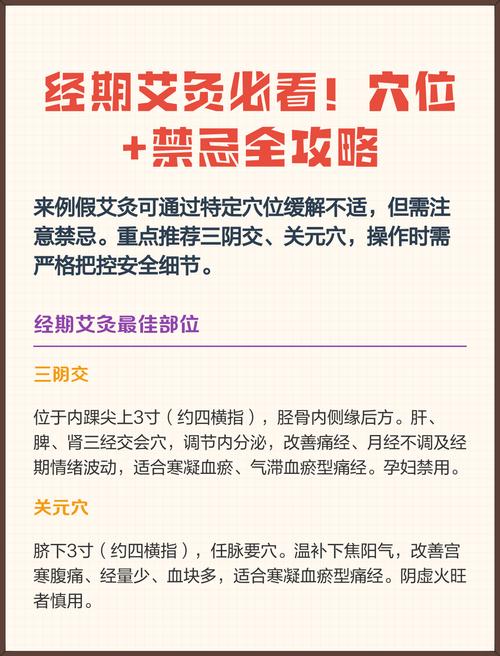 经期哪些穴位不能灸