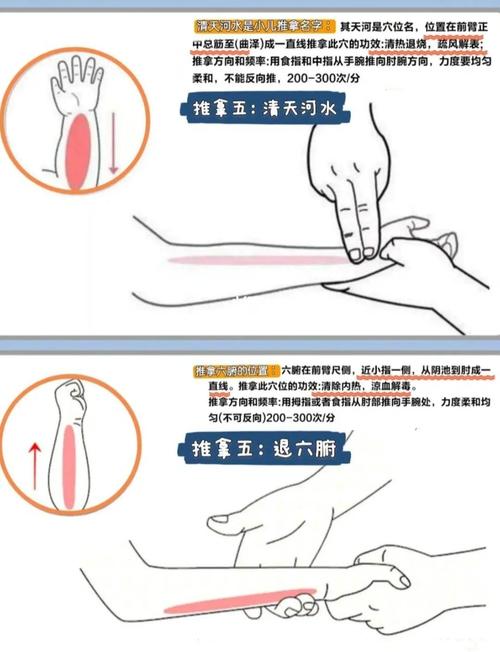 幼儿发烧推拿的穴位