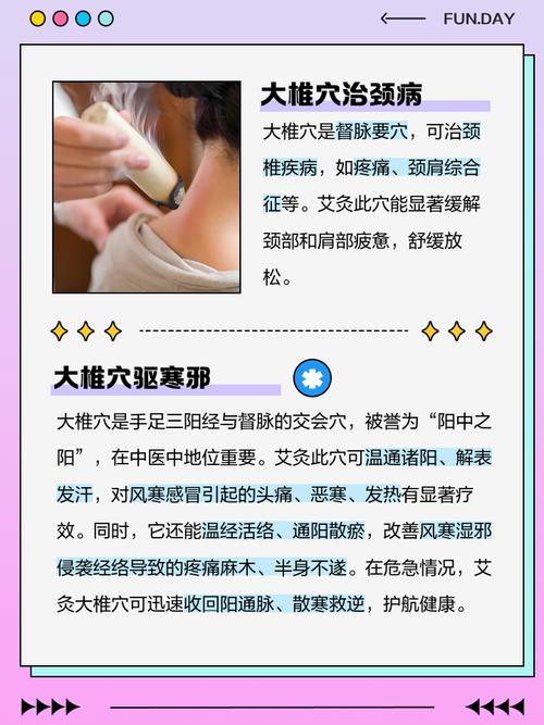 大椎穴位功效与作用