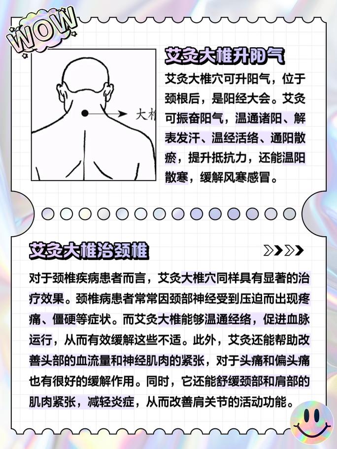 大椎穴位功效与作用
