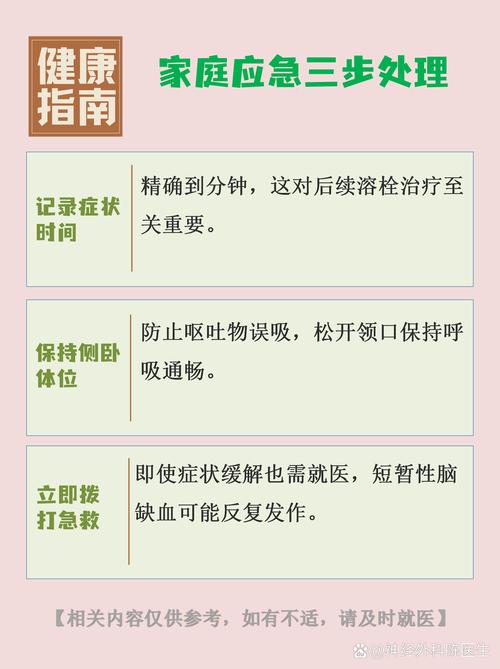 脑梗出院后复发的前兆