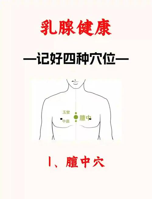乳腺问题对应的穴位