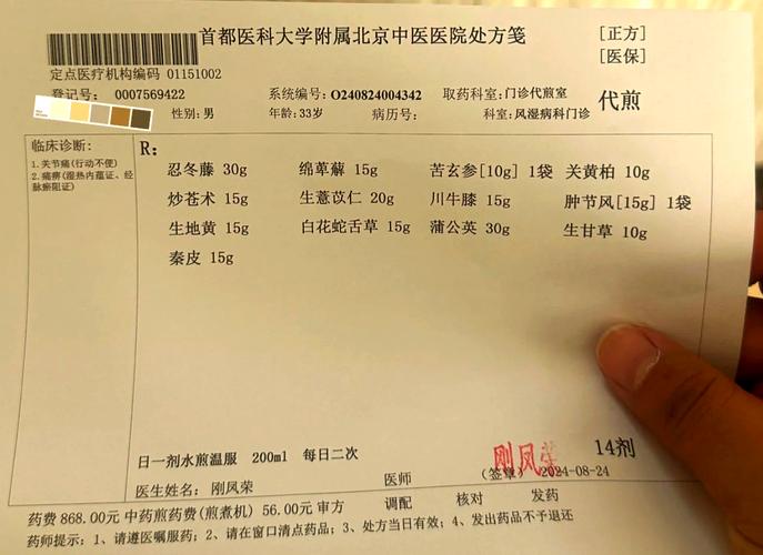 治疗风湿关节炎中药方