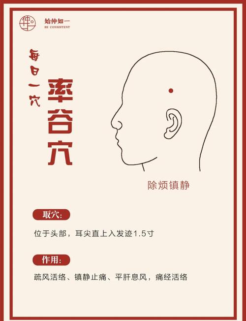 率谷和天冲穴位不通