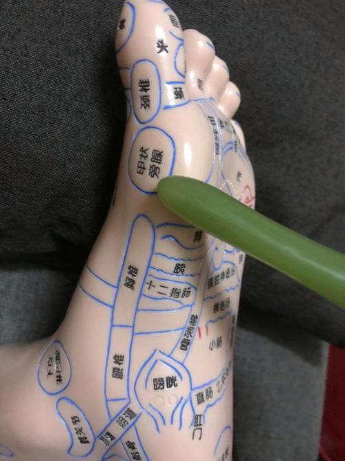 高血压按摩足部穴位