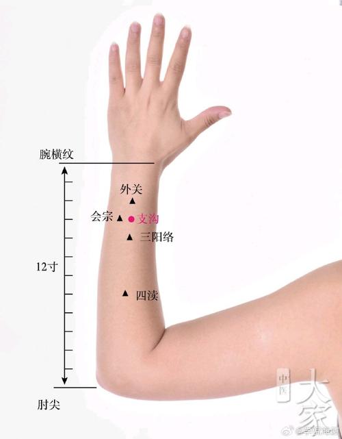 胳膊的按摩穴位视频