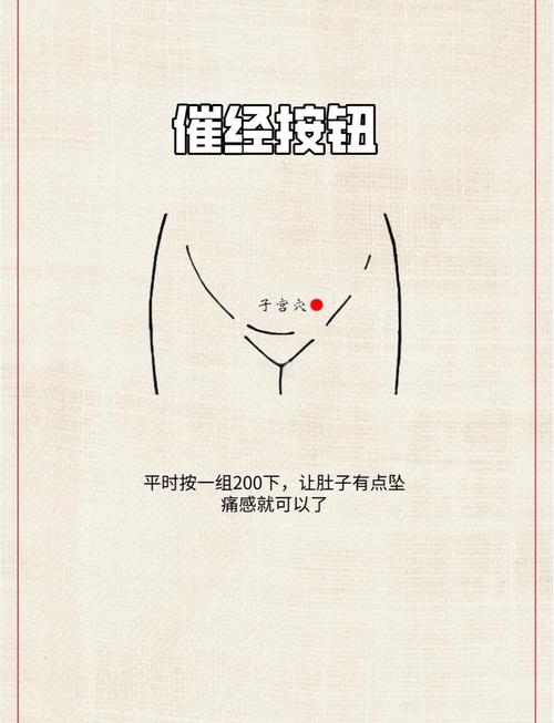 哪个穴位可以催月经