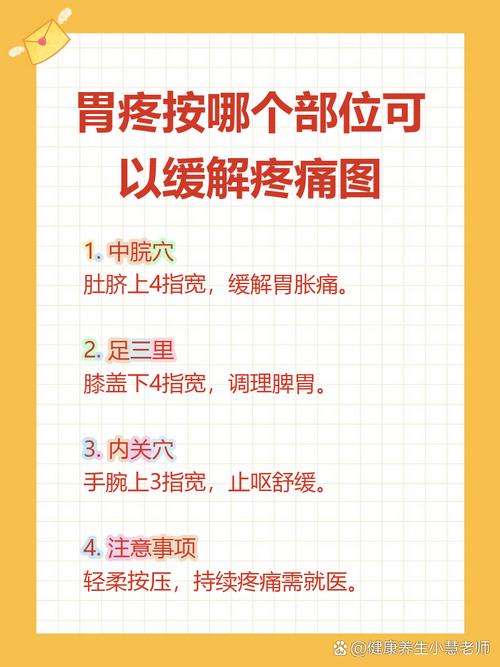 胃痛按哪个穴位缓解