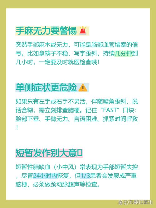 脑梗右手无力怎么治疗