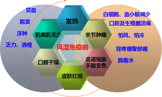 风湿免疫系统疾病种类