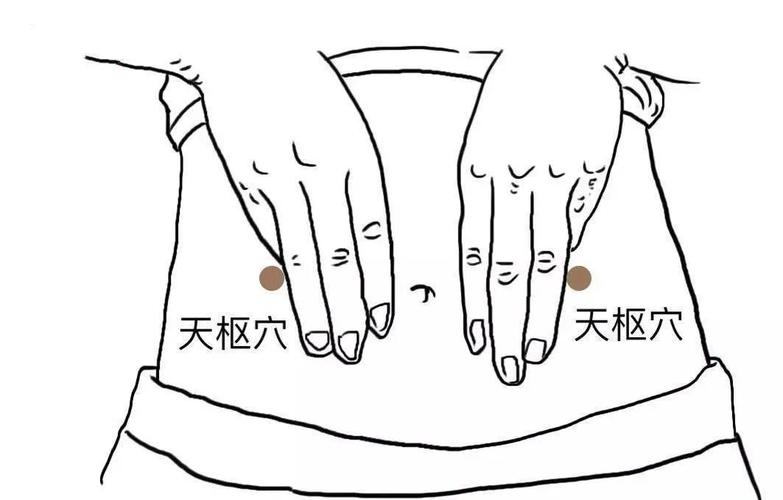 拉肚子按摩持效穴位