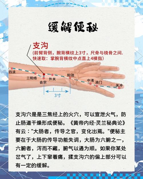 治小孩大便干燥穴位