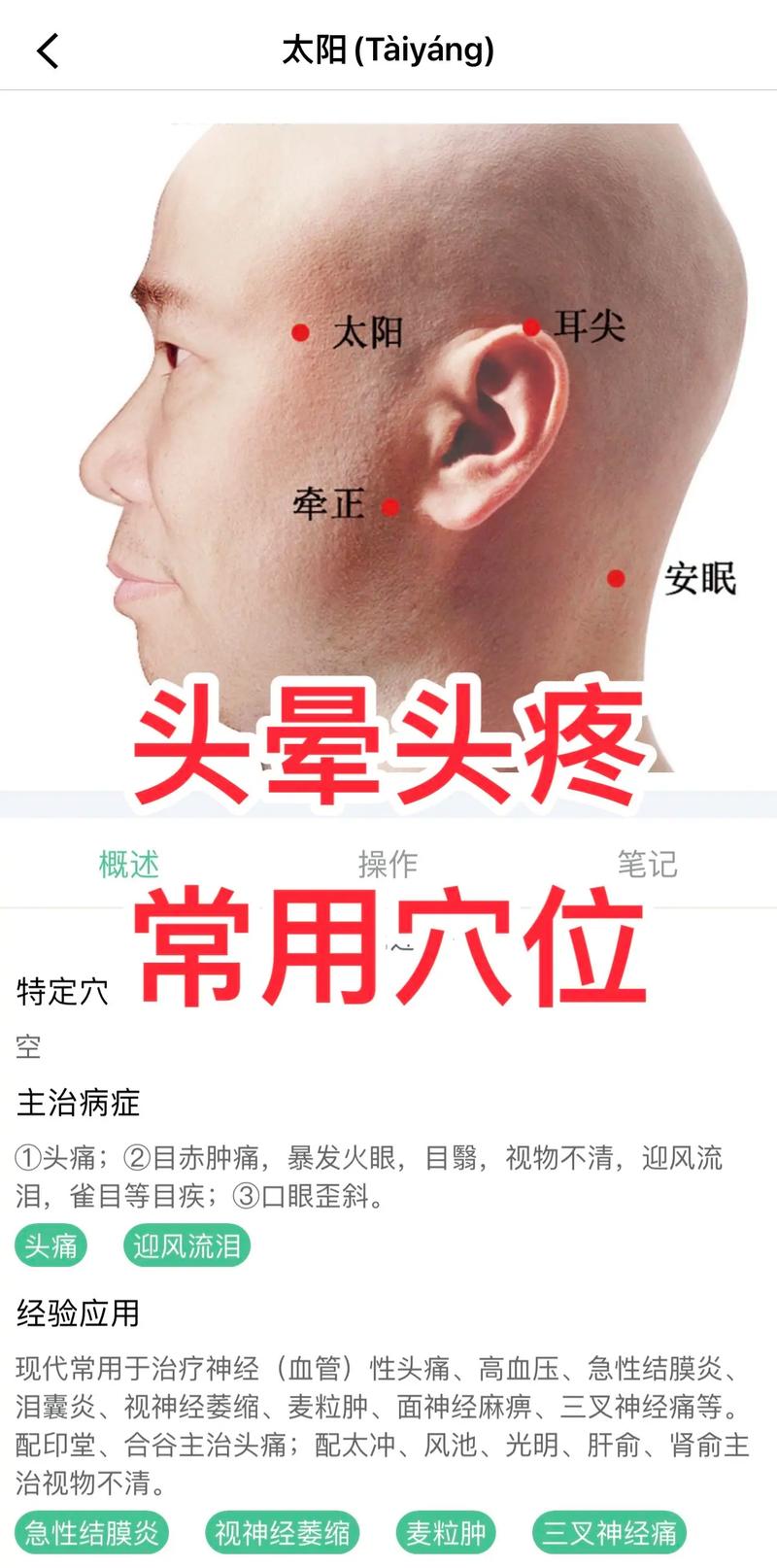 头疼按哪个穴位管用