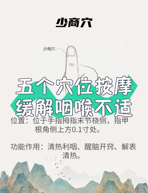 扁桃体 穴位 推拿