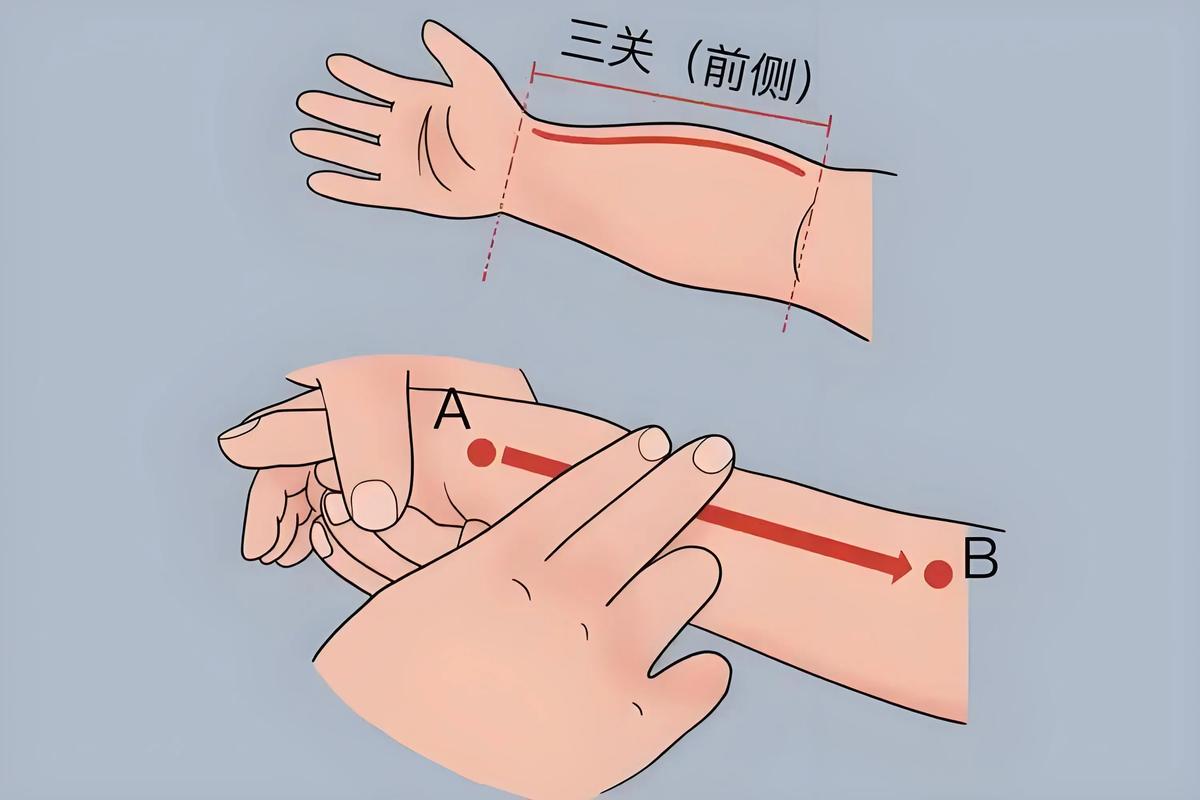小儿推拿保健穴位图