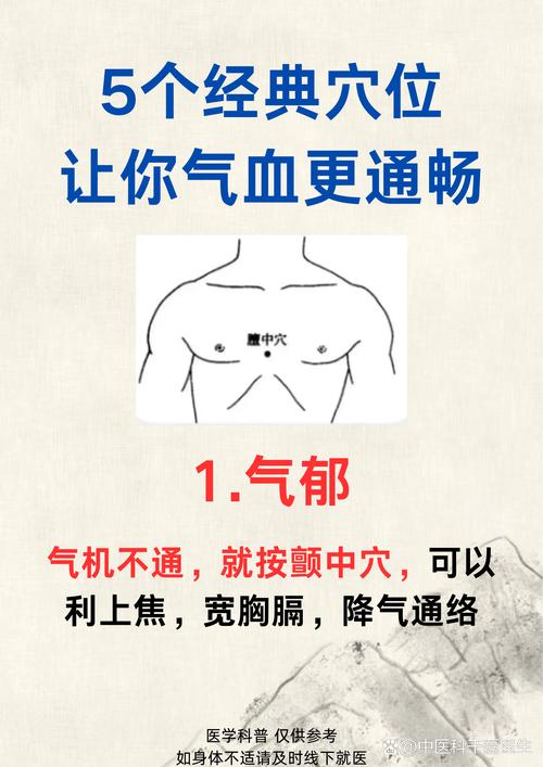 气血不足的穴位按摩