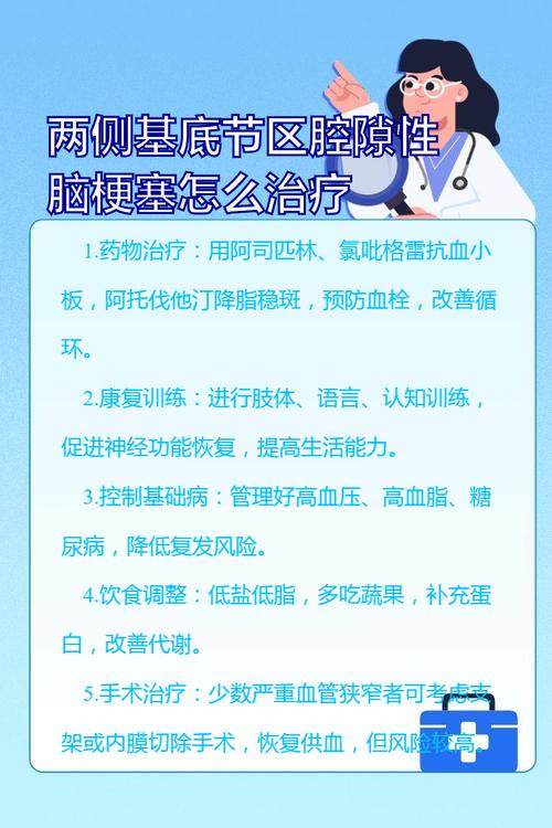 腔隙性脑梗的治疗方法