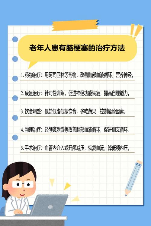 脑梗的人需要怎么治疗