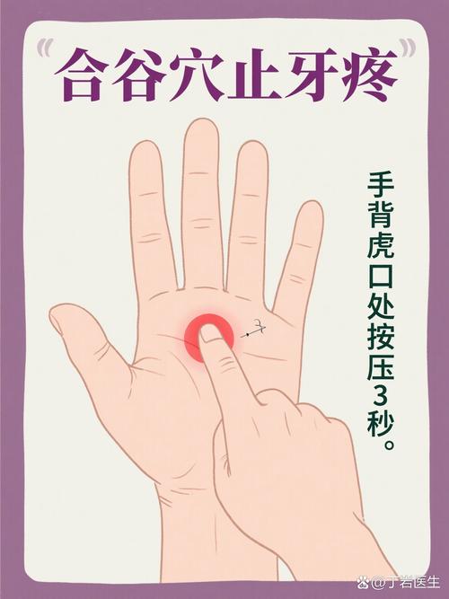 牙疼上火用什么穴位