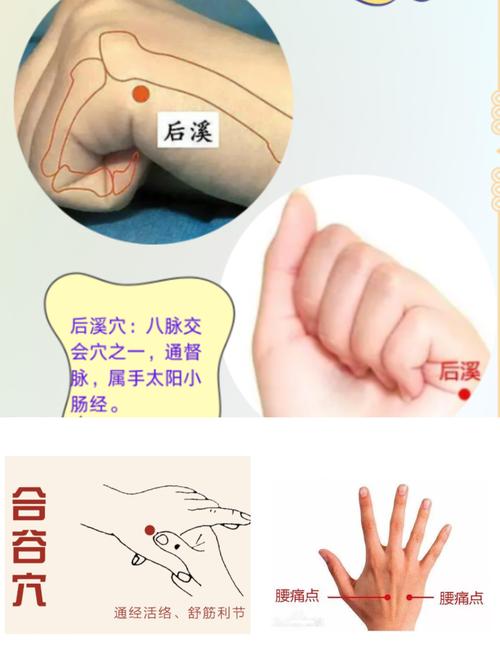 左腰痛针刺右手穴位