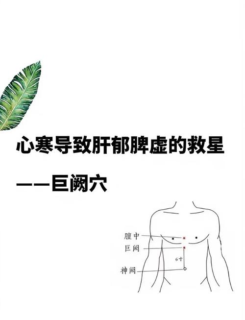 肝气郁结自愈的穴位