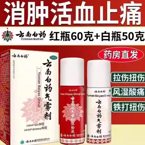 云南白药气雾剂对风湿