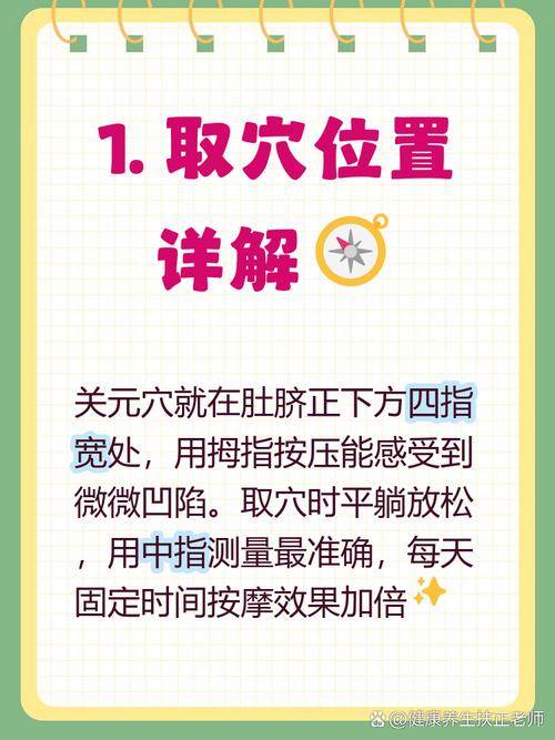 关元穴位位置图作用