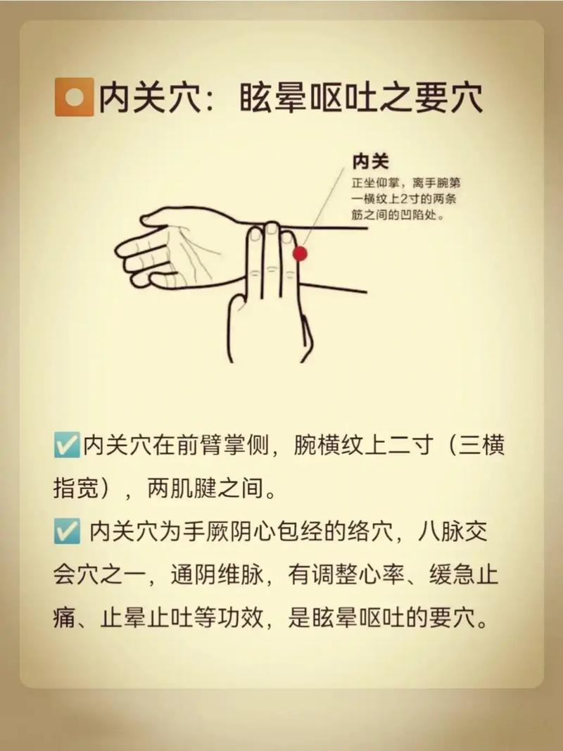 位置性眩晕穴位按摩