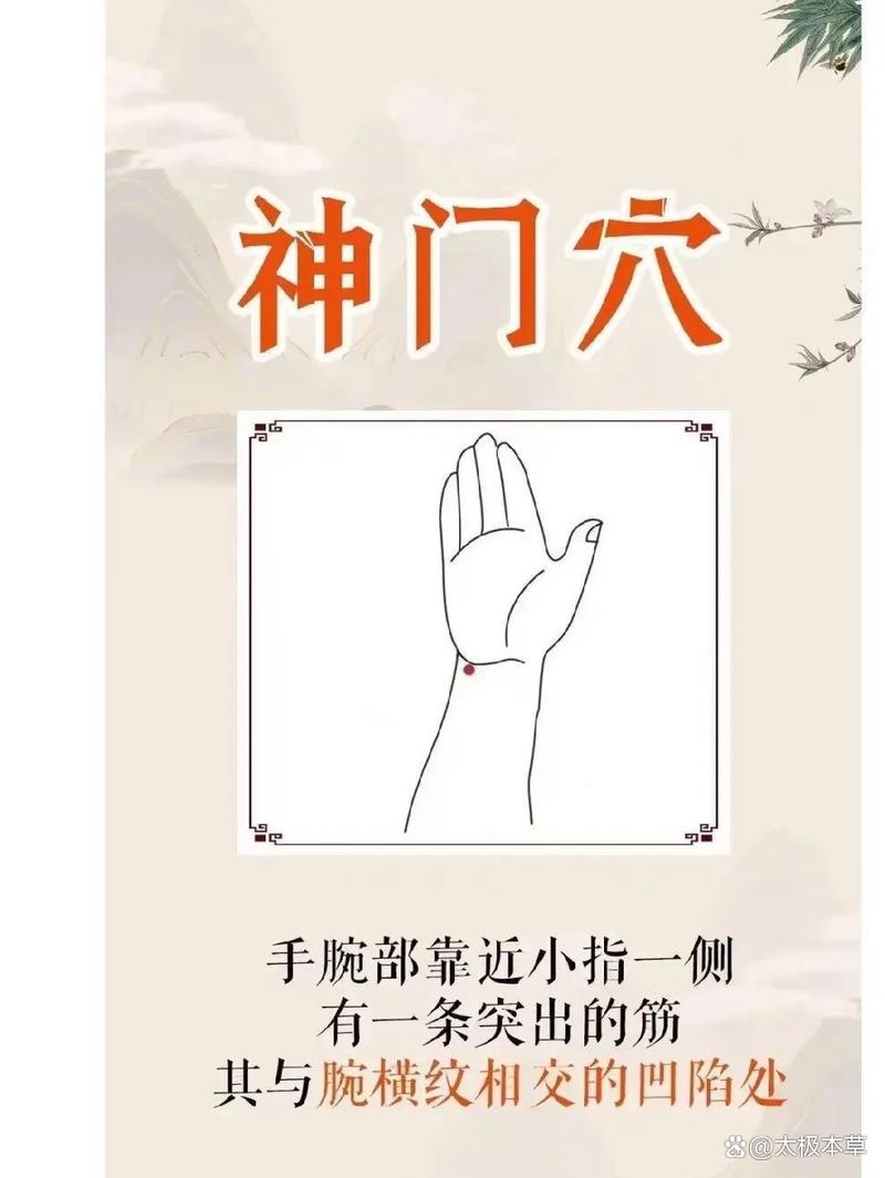 心率快穴位治疗方法