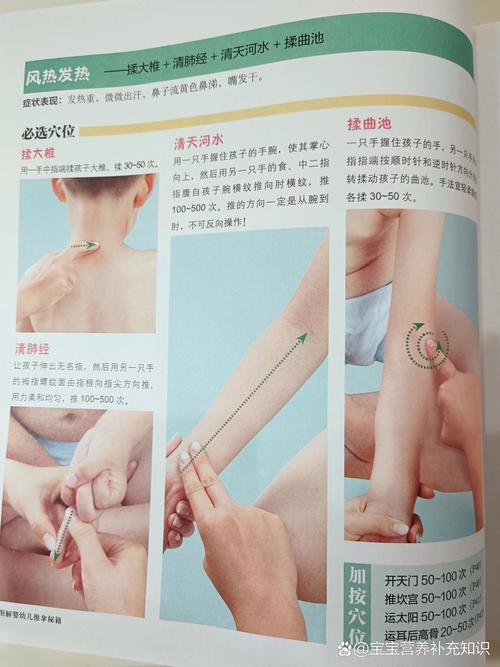 小儿退烧的穴位按摩