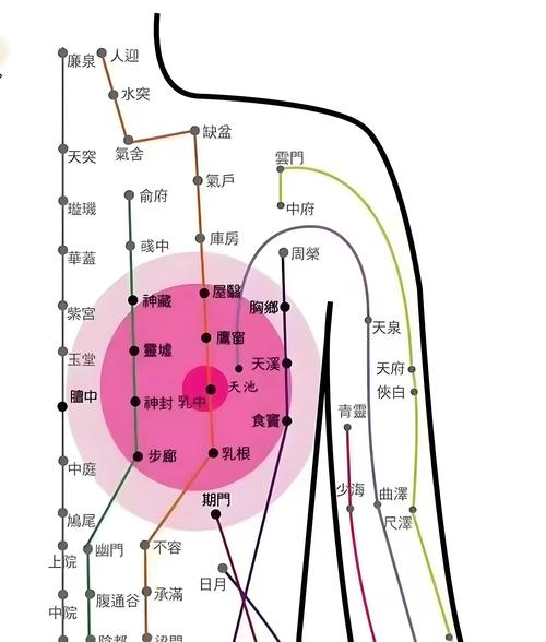 治疗乳房肿痛的穴位