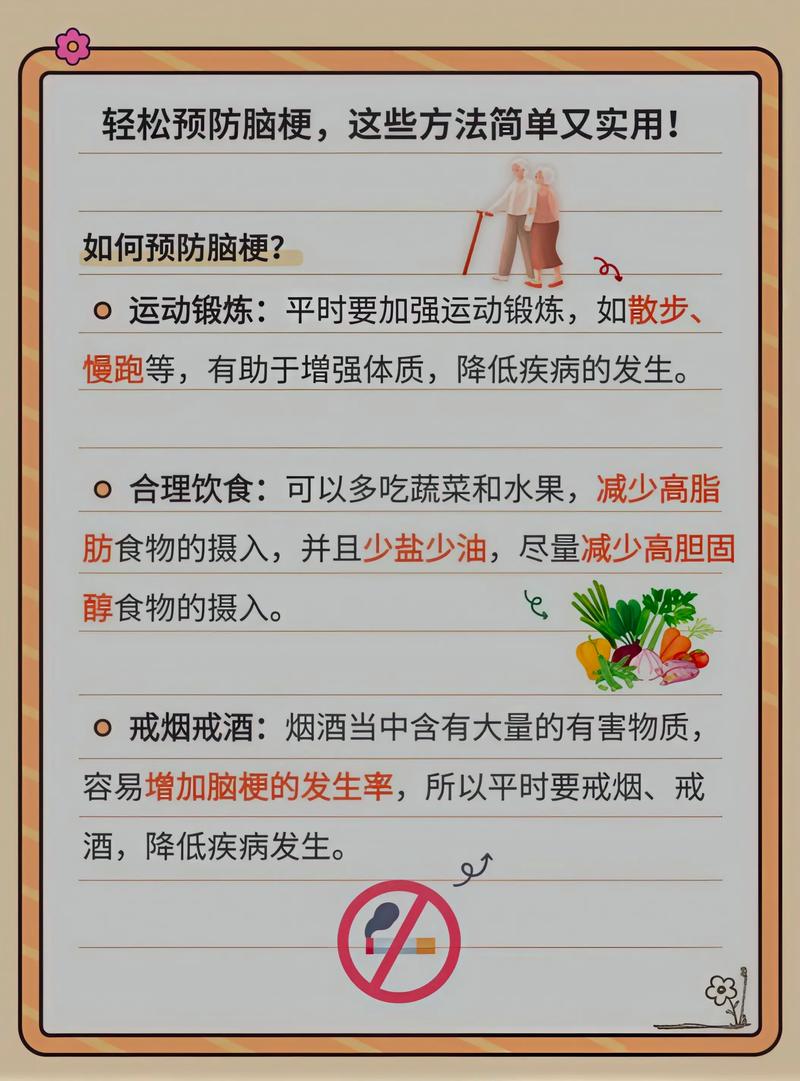 脑梗的预防和治疗方法