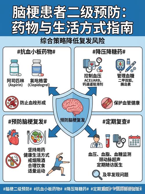 如何预防脑梗的药物